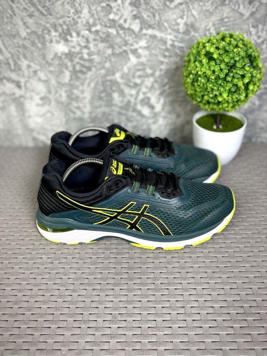 ASICS GT-2000 6 кроссовки 44 размер спортивные зеленые