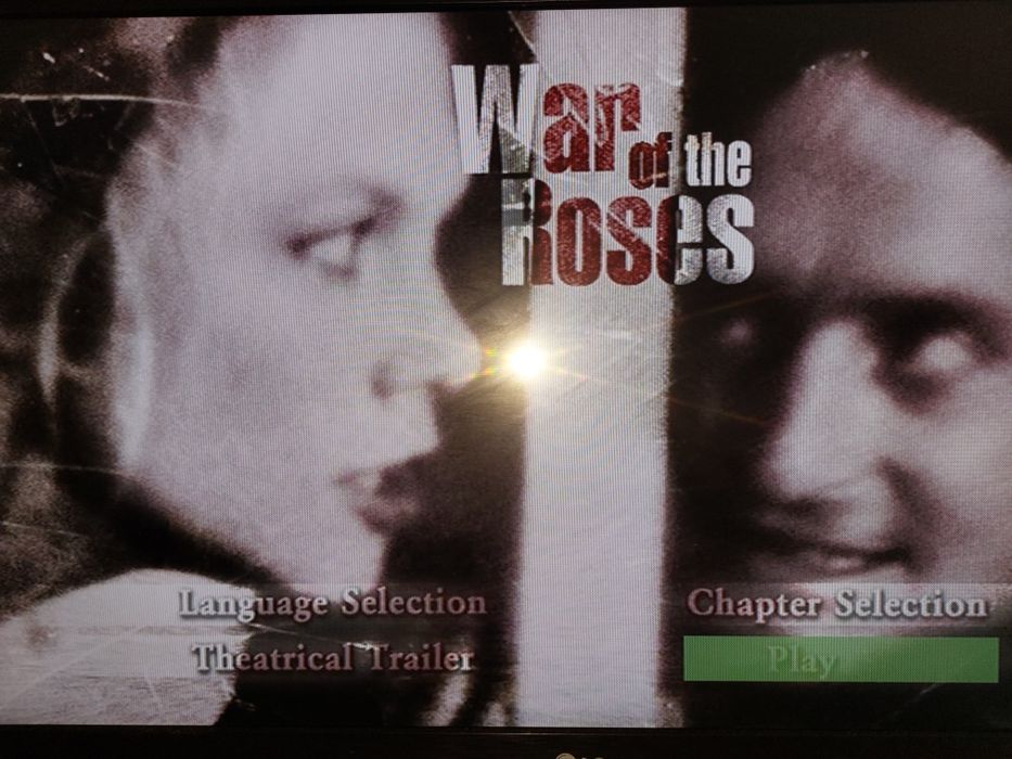 DVD " A Guerra das Rosas " 1989 (Como Novo)