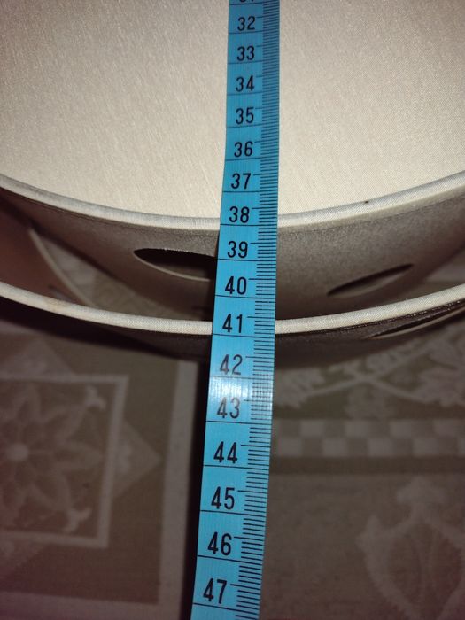 duży abażur klosz żyrandol