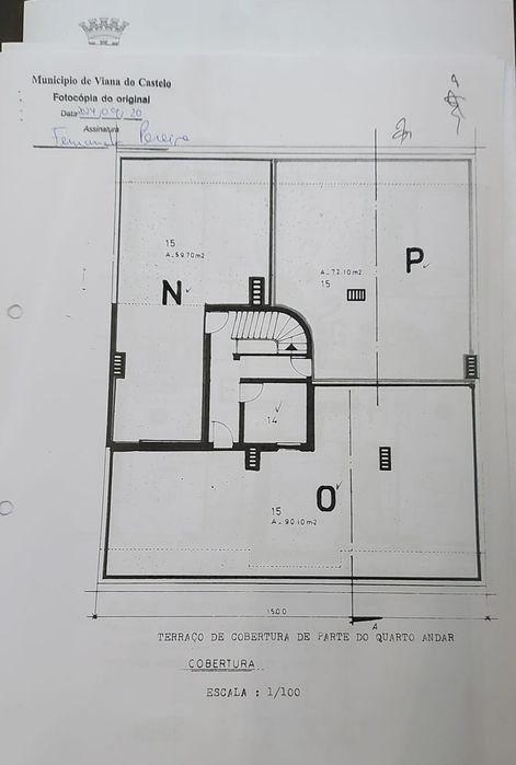 T1 com elevador e vista mar