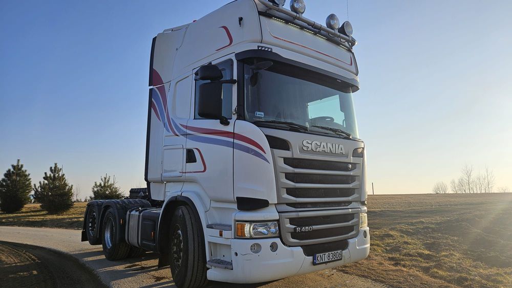 Scania R480  6 x 2, Euro 6, podnoszona oś