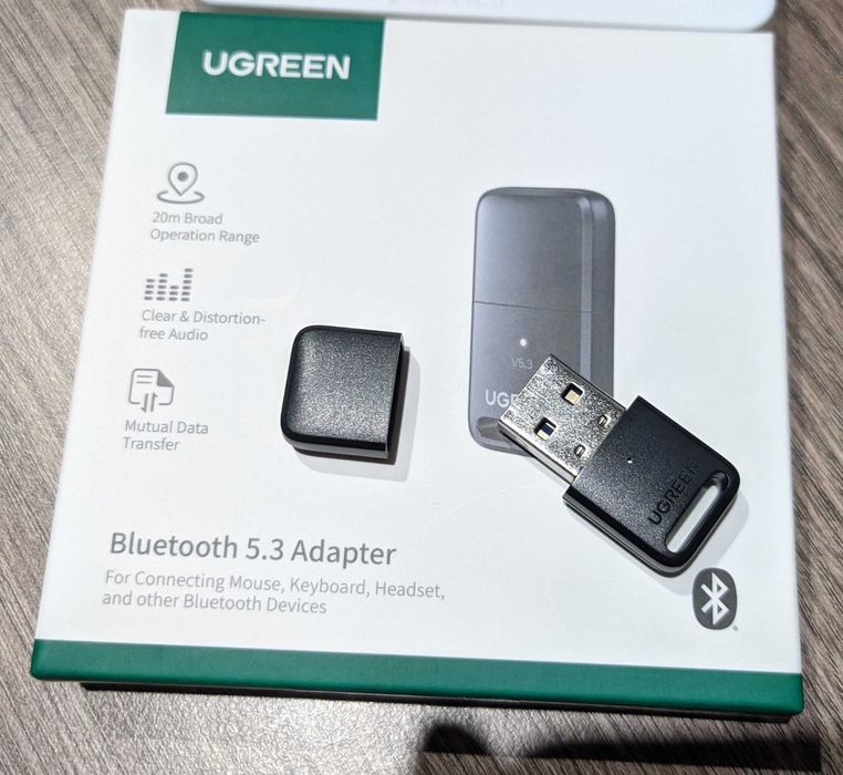 Bluetooth адаптер Ugreen CM591 Bluetooth 5.3