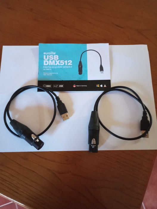 Vendo Interface USB DMX 512
