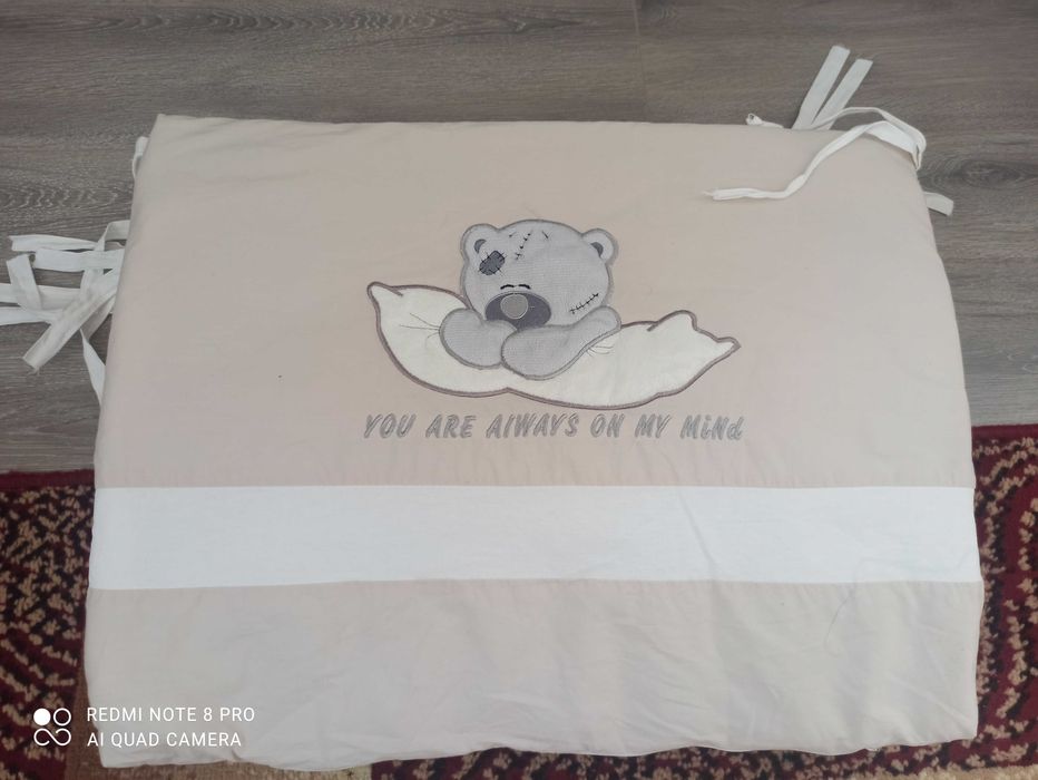 Набір постійної дитячої білизни охоронка в ліжечко