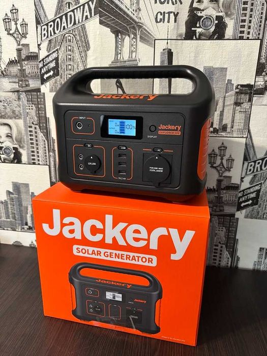 Портативна зарядна станція Jackery Explorer 500, 500W, 230V / 12V