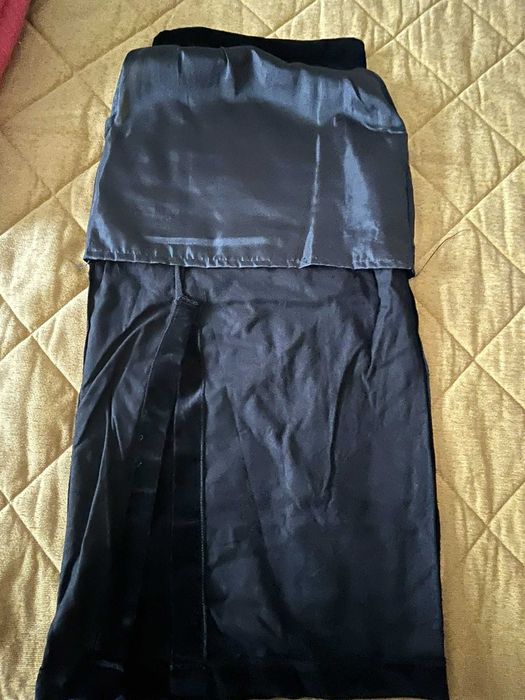 Saia comprida veludo