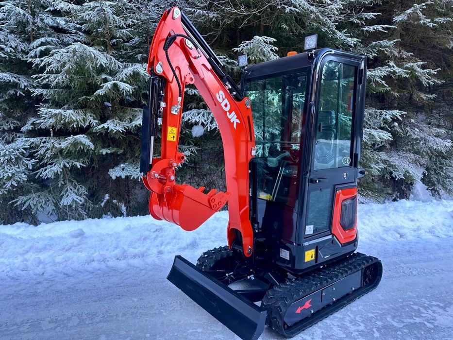 Minikoparka 1.8 T/ Koparka SDJK/JKW-18/ Nowe /Dostępne od ręki !