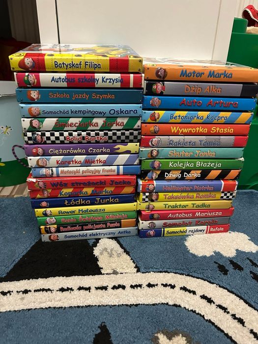 Książki z serii mały chłopiec 31 szt