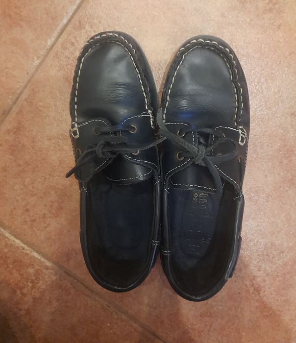 Sapatos vela azul escuro 34