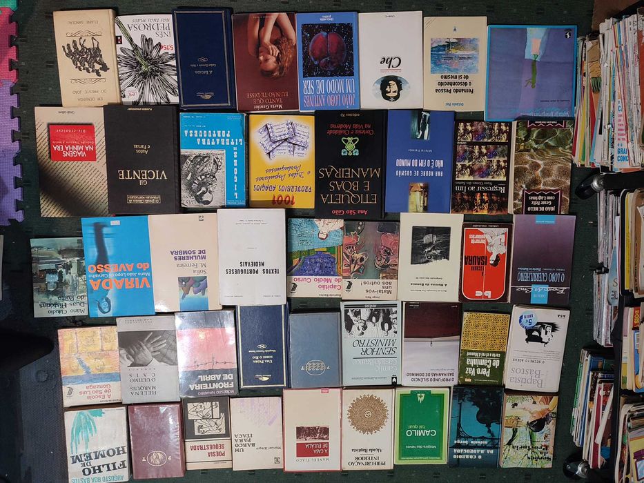 Grande Lote Literatura Autores Portugueses e Lusófonos - Cada 2 €