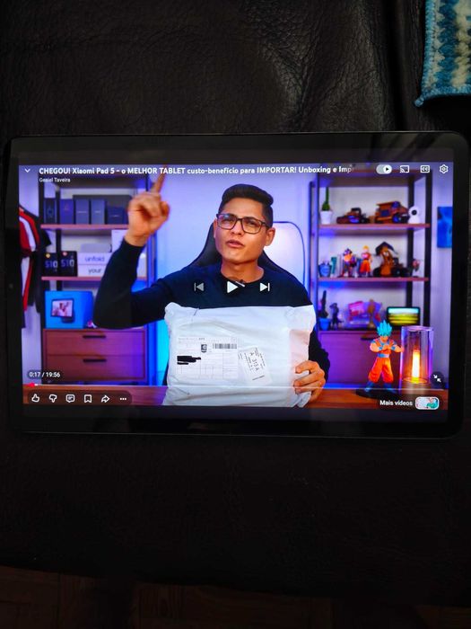tablet xiaomi pad 5 práticamente novo