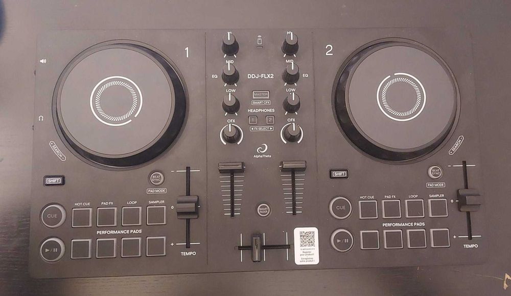 DDJ FLX2 Mesa de Mistura AlphaTheta