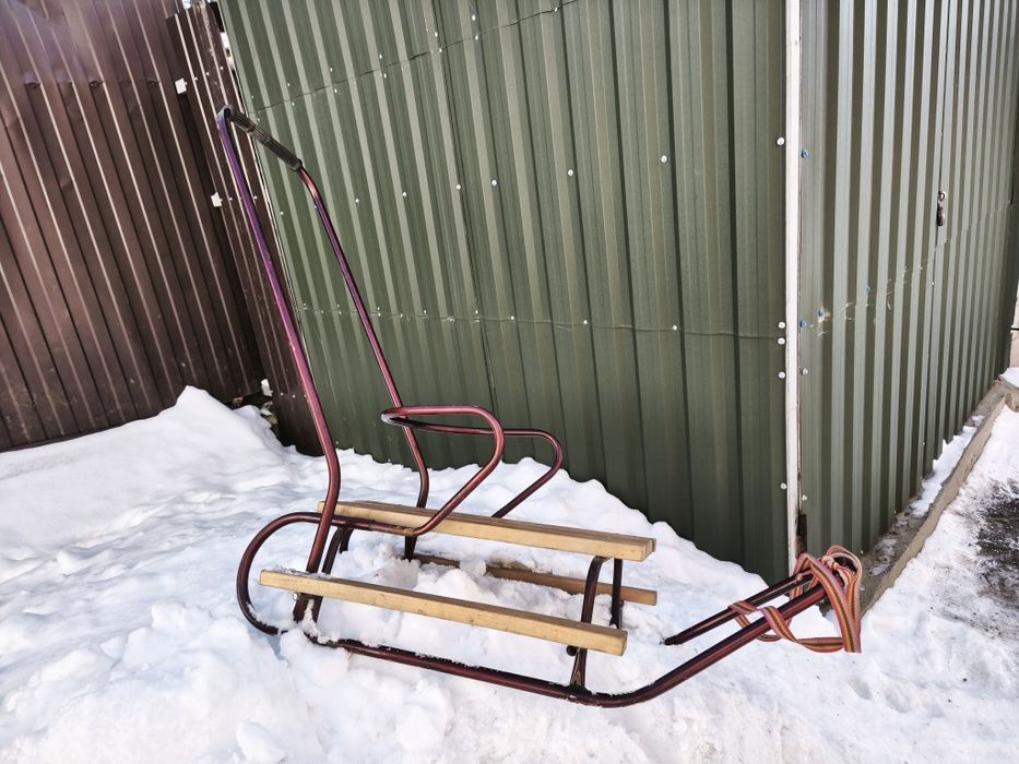 Продам санки з ручкою