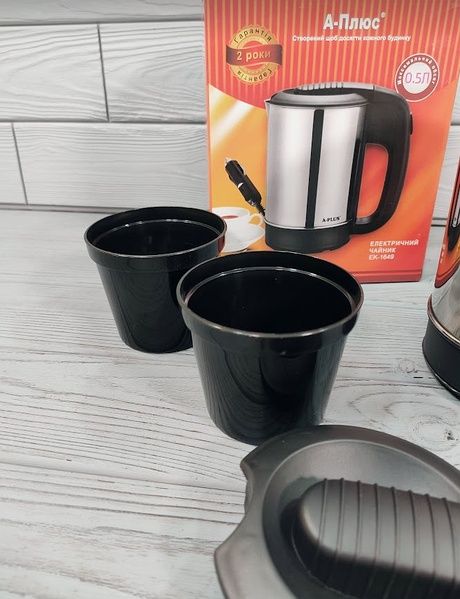 Автомобільний електрочайник 500 мл 12 V A-Plus