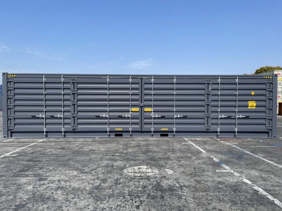 Kontener morski 40HC Open Side, 12 - metrowy, nowy, boczne wrota