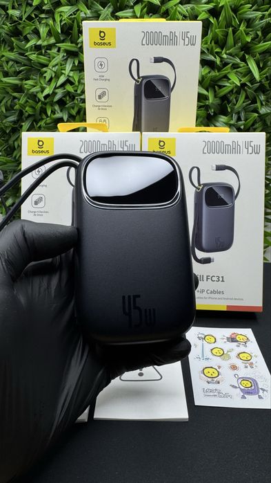 Топовая новинка Базеус 20000 mAh 45W Baseus powerbank с гарантией