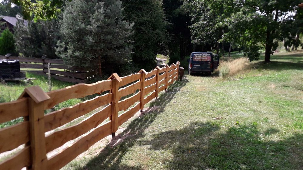 Ogrodzenia drewniane RANCZO kompleksowo.Jakość i doświadczenie