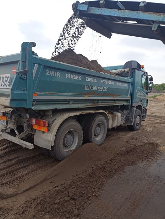 Kruszywo Drogowe Szlaka Żużel Lesz Tłuczeń Żwir Otoczak Transport