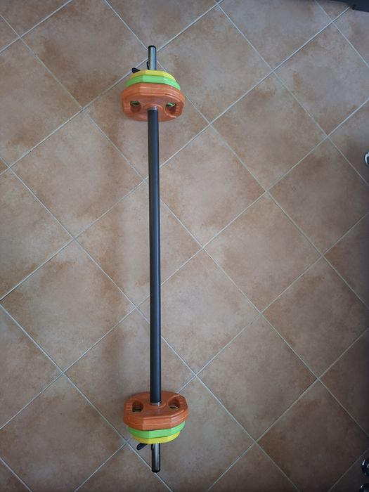 Vendo Kit bodypump de ginásio + oferta step
