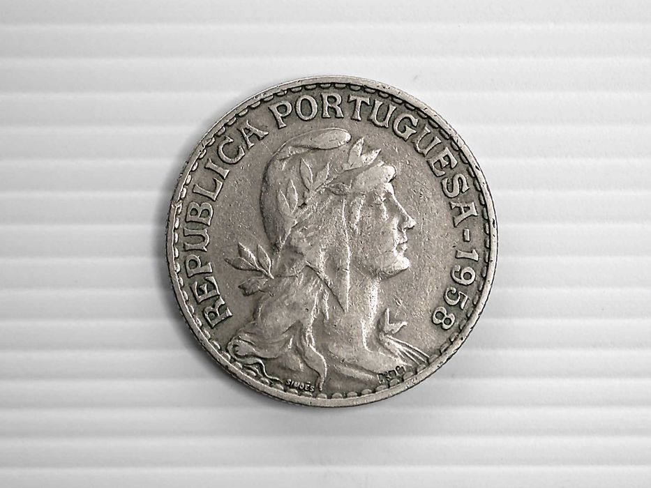 Moeda 1 Escudo 1958
