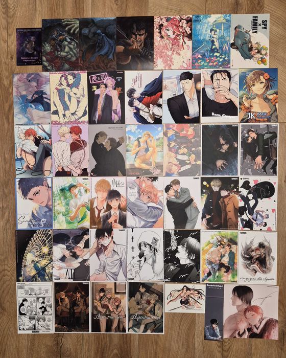 Dodatki do mang różne wydawnictwa