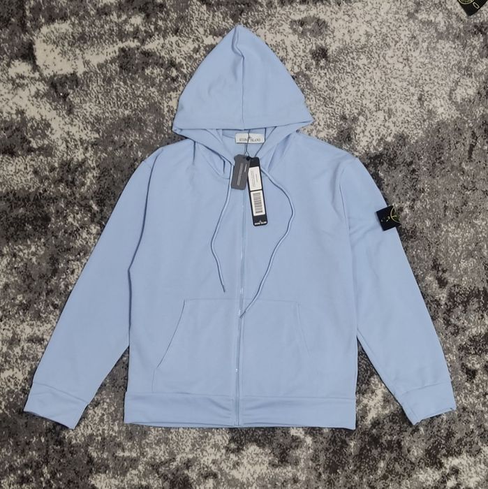 РОЗПРОДАЖ! Зіп-худі Stone island | Кофта Стон Айленд Блакитний