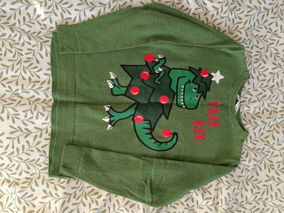 Sweter świąteczny chłopięcy