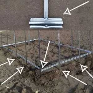 Szklarni foliowa "Kombi" z poliwęglanem na frontach wym.3,26 x 4 m