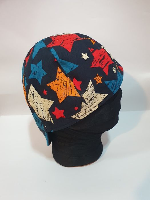Chapeu gorra de soldador estrellas