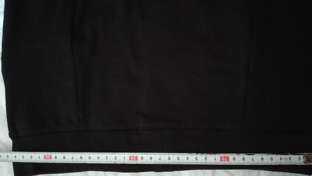 Черная офисная юбка карандаш H&M, школьная