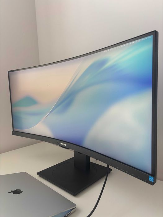 Монітор Philips 346B1C 34" UltraWide 3440×1440 100Hz USB-C