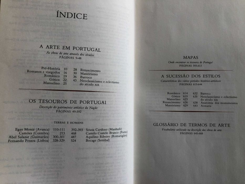 Tesouros Artísticos De Portugal