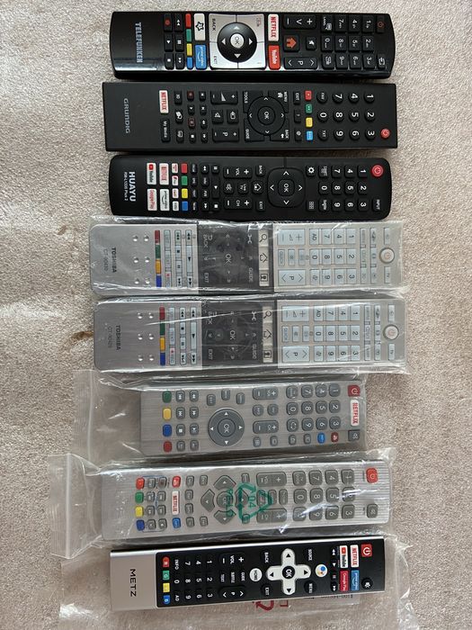 Пульти Philips Sony LG Samsung Panas Toshiba Grundig Metz smartTv