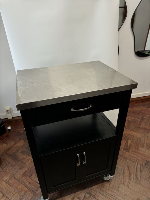 Carrinho de Cozinha / tatuagem  SOBUY FKW22-SCH Aço Inoxidável