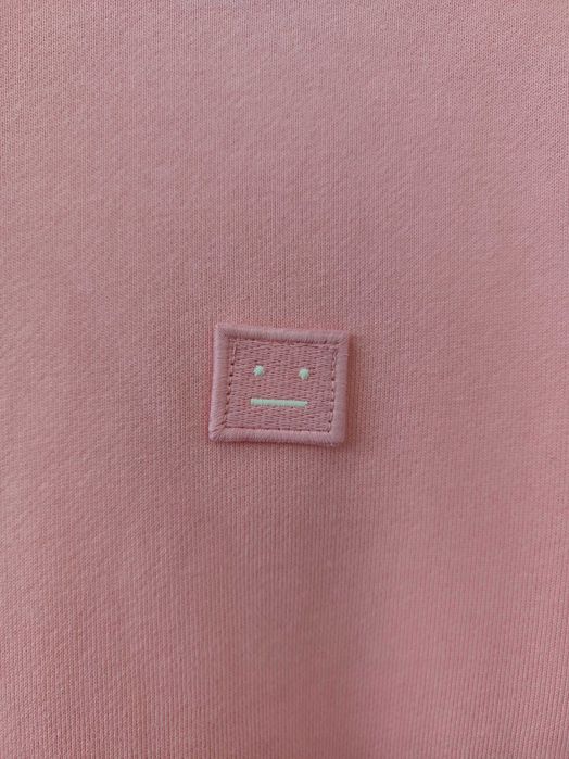 Світшот Acne Studios Crewneck Sweatshirt Pink