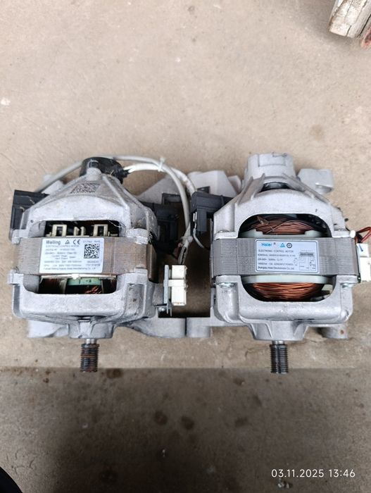 Двигателя с стиральных машин.