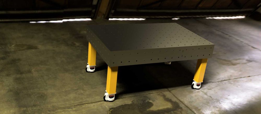 Stół spawalniczy. DXF, pliki na laser.