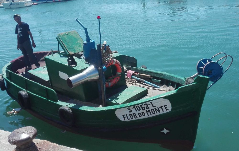 Barco pesca local