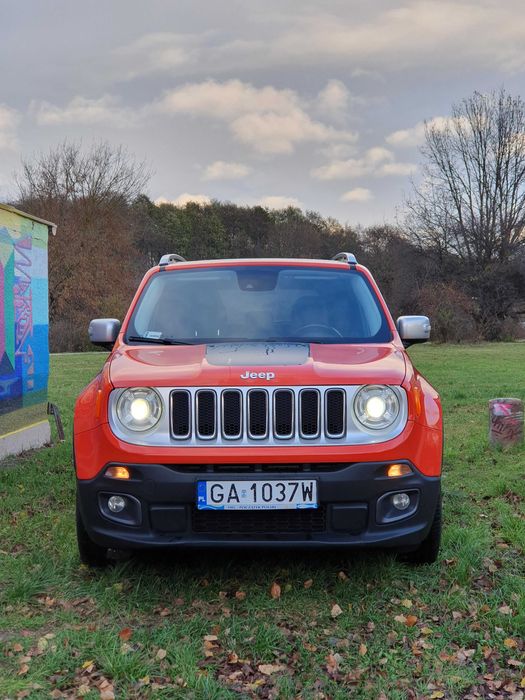 Jeep Renegade Limited 1.6 Multijet 120KM Salon Polska