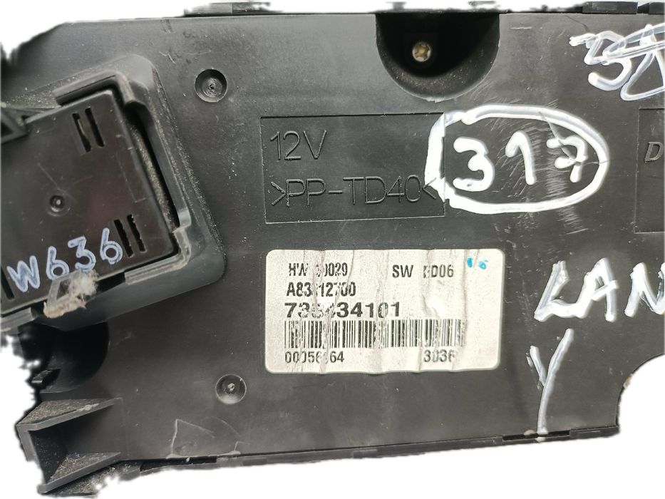 Comando chauffage / sofagem LANCIA Ypsilon (843_)