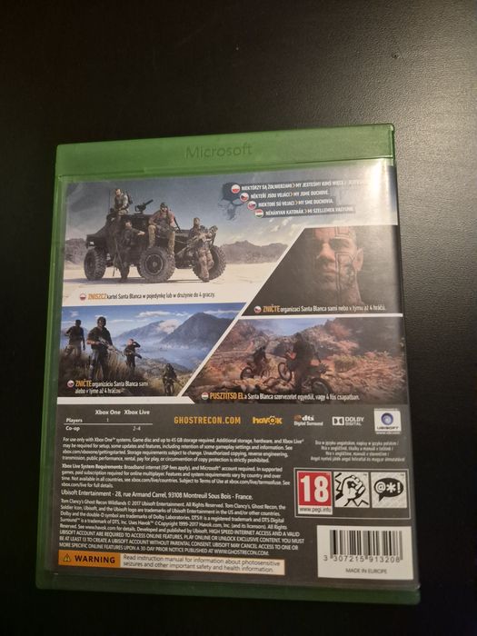 Tom Clancy's Ghost Recon Wildlands gra Xbox one
