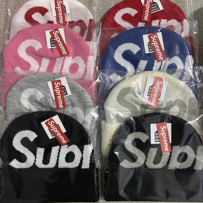 Шапка Supreme | Supreme Big Logo Beanie