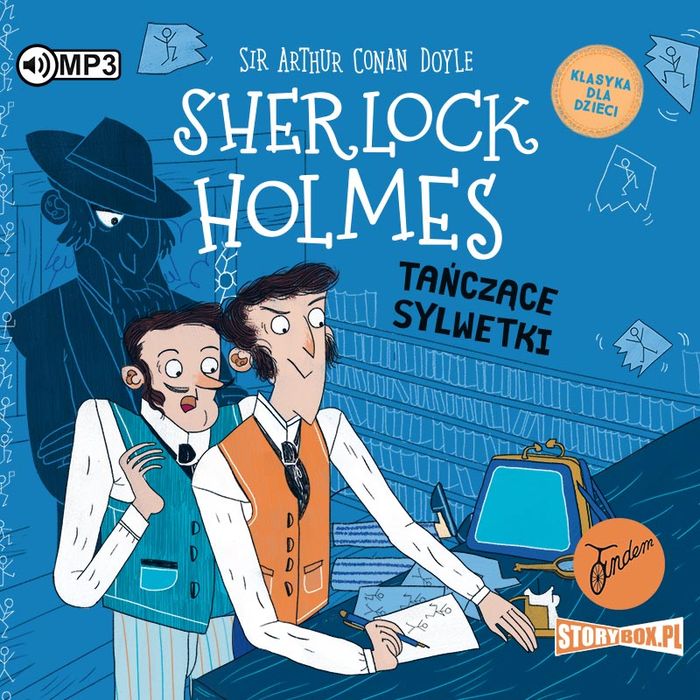 Cd Mp3 Tańczące Sylwetki. Klasyka Dla Dzieci. Sherlock Holmes. Tom 24  Arthur Conan Doyle