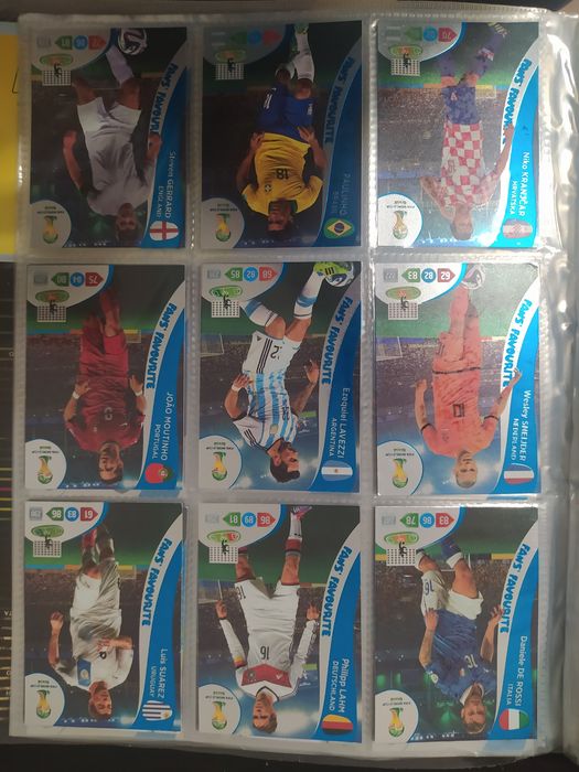 Karty piłkarskie Panini Adrenalyn XL World Cup brasil 2014