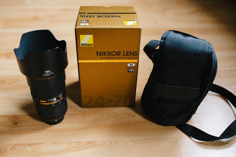 Obiektyw NIKON Nikkor AF-S 24-70mm f/2.8E ED VR uzywany
