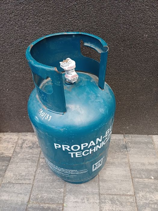Butla 11kg z gazem zaplombowana
