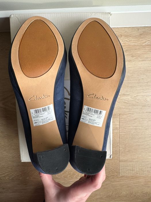 Туфлі Clarks на підборах