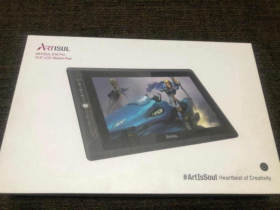 D16 【中古】Artisul PRO YouTube - Pen Battery-free with Display Pen D16 Artisul Review: Sketch-Pad LCD 15.6” 液タブ・ペンタブ