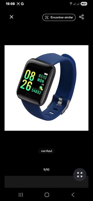 Smartwatch Simples várias cores64297829181058124