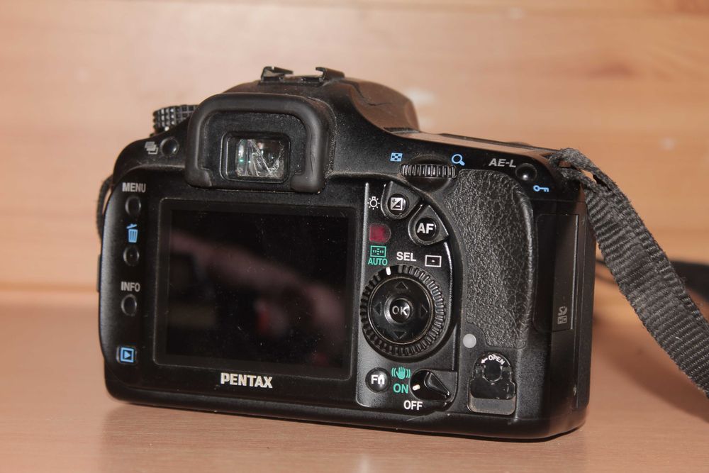 Pentax K20D Uszkodzony
